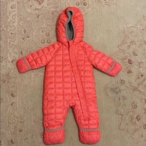 SNOZU Infant Fleece lined Snowsuit EUC